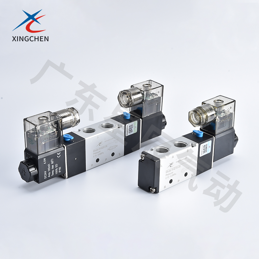 電磁閥(五口二位、五口三位)4V200系列